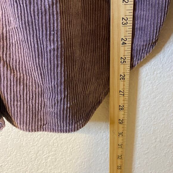 NEW Lulus Lavender Purple Corduroy Button Shirt Jacket Shacket Size Medium NWT - Picture 6 of 7